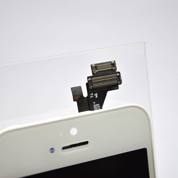 Дисплей (экран) LCD для iPhone 5S с тачскрином White Refurbished 77563 фото