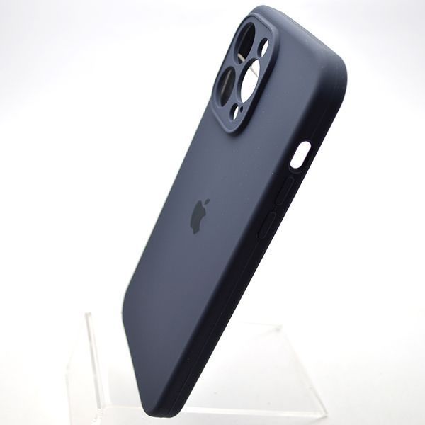 Силіконовий чохол накладка Silicon Case Full Camera для iPhone 14 Pro Midnight Blue 97259 фото