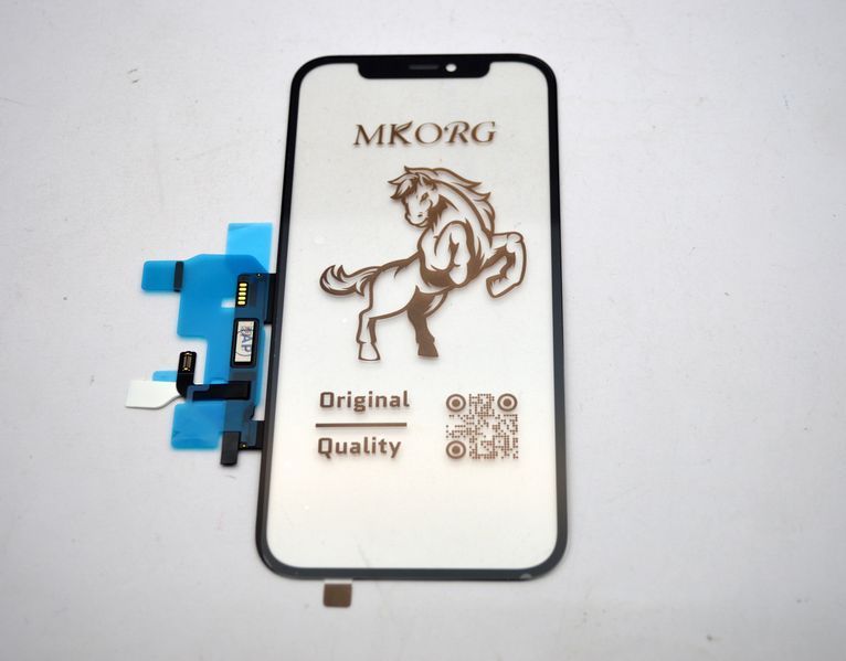 Тачскрін (Сенсор) Apple iPhone 12/12 Pro з мікросхемою та плівкою ОСА Original/Оригінал 56058 фото