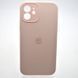 Силиконовый чехол накладка Silicon Case Full Camera для iPhone 12 Gray Pink 71089 фото