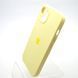 Силиконовый чехол накладка Silicon Case Full Camera для iPhone 15 Plus Milk Yellow 79383 фото 3