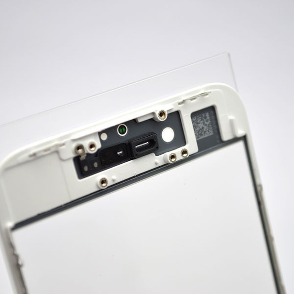 Стекло LCD Apple iPhone 8 с рамкой, OCA и сеточкой спикера White Original 1:1 71085 фото