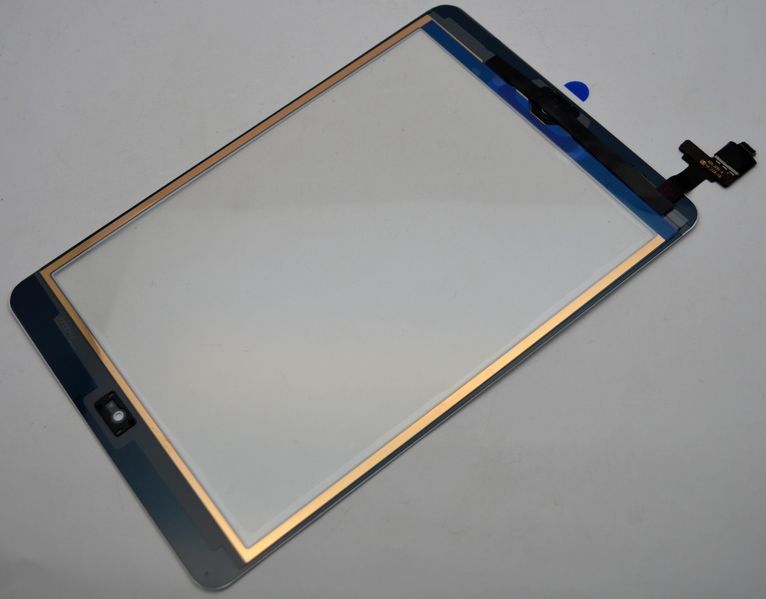 Сенсор (тачскрин) Apple iPad Mini/Mini 2 A1432/A1454 (PN: 820-3291-A) с кнопкой HOME Белый Оригинал 13627 фото