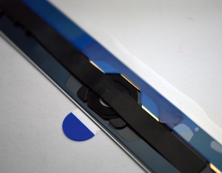 Сенсор (тачскрин) Apple iPad Mini/Mini 2 A1432/A1454 (PN: 820-3291-A) с кнопкой HOME Белый Оригинал 13627 фото