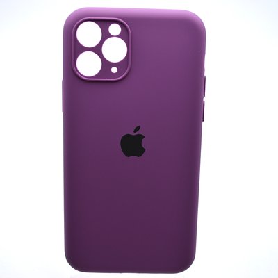 Силіконовий чохол накладка Silicon Case Full Camera для iPhone 11 Pro Purple 97712 фото