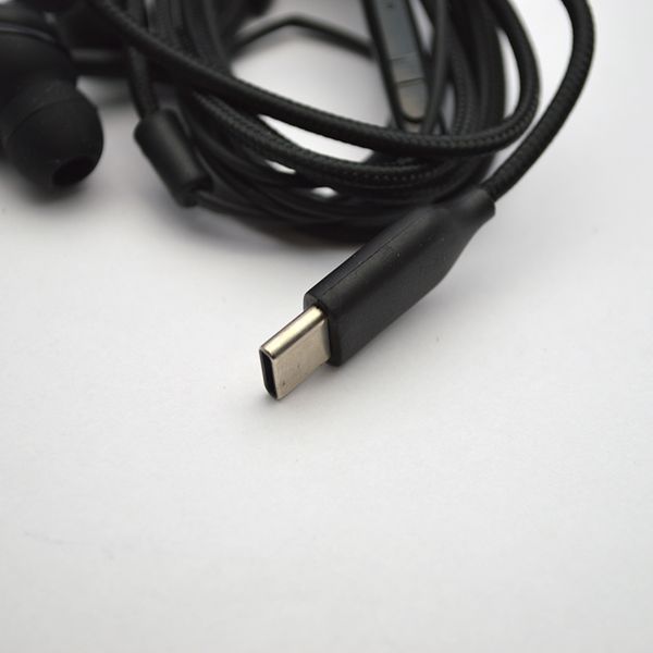 Гарнітура провідна Samsung AKG EO-IC100 Type-C Black Hgh Copy 86185 фото