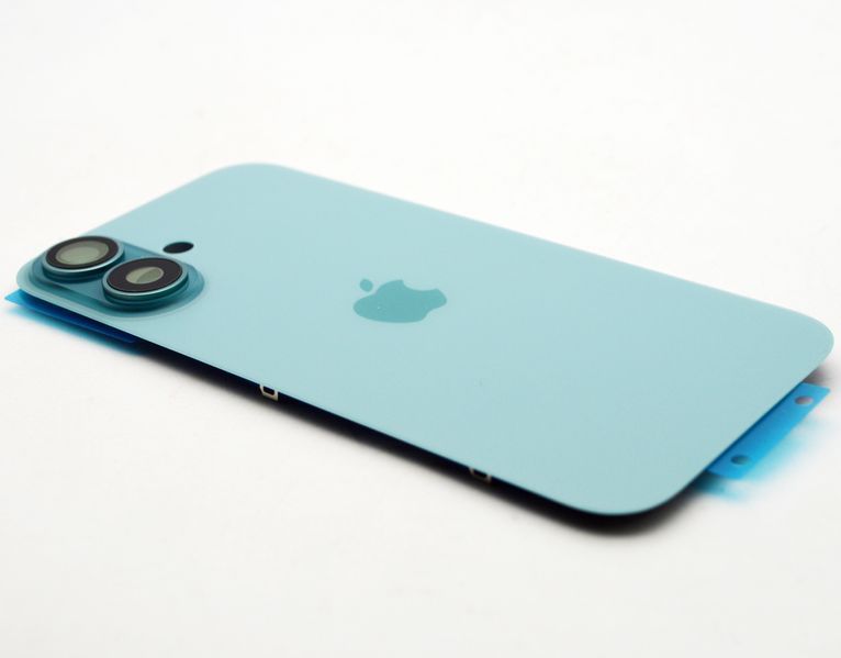 Задня кришка зі склом камери Apple iPhone 16 Teal Original (Cмарагдовий) 76377 фото