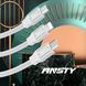 Кабель ANSTY S-024-I Lightning 2.4A 1М Белый 50290 фото 3