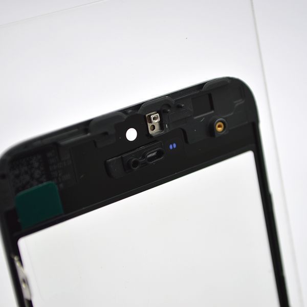 Скло LCD Apple iPhone 5S з рамкою та OCA Black Original 1:1 32804 фото