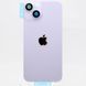 Задняя крышка со стеклом камеры Apple iPhone 14 Purple Original 62659 фото 2