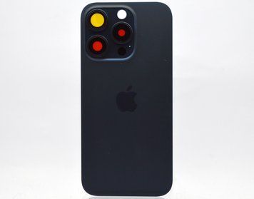 Задняя крышка со стеклом камер Apple iPhone 15 Pro Blue Titanium Original 32226 фото