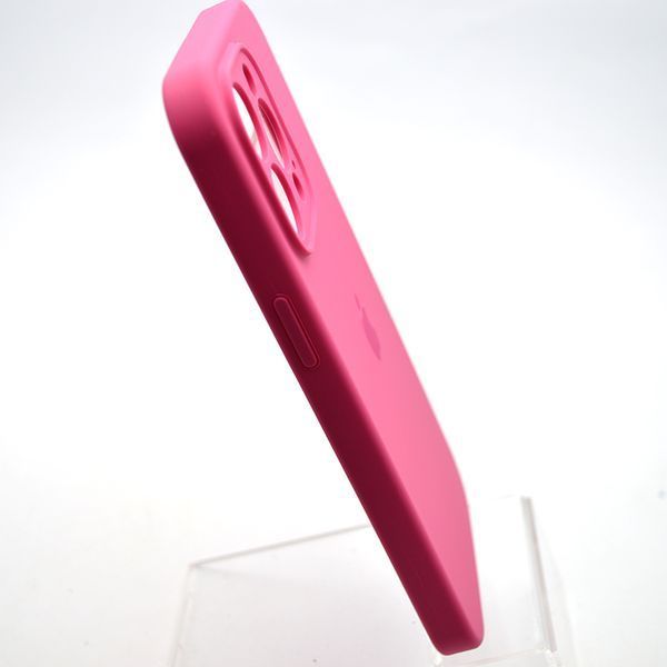 Силіконовий чохол накладка Silicon Case Full Camera для iPhone 14 Pro Dragon Fruit Color 48995 фото