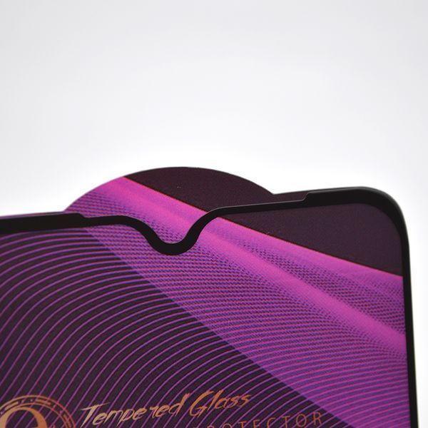 Захисне скло OG Golden Armor для Xiaomi Redmi Note 8 Black 87370 фото