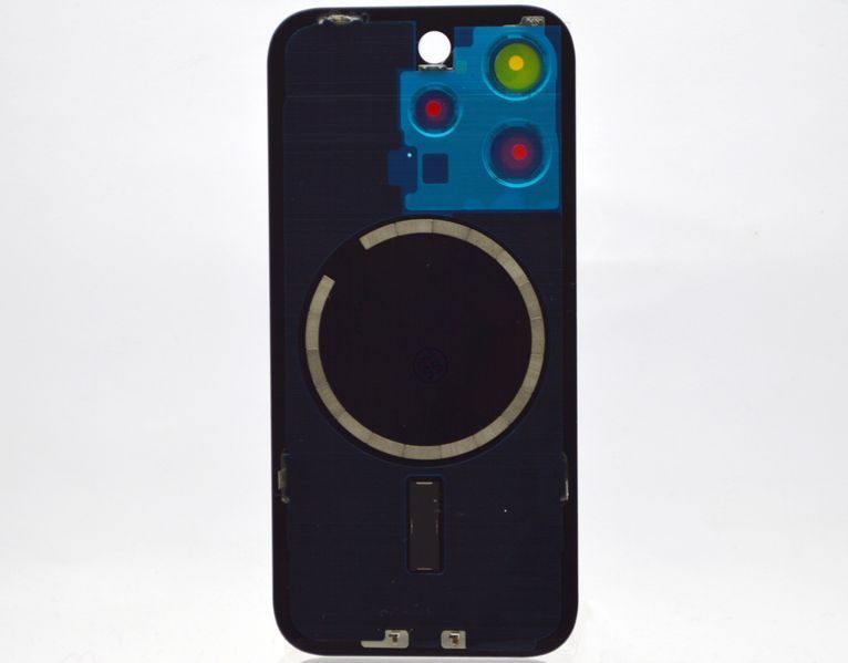 Задня кришка зі склом камери Apple iPhone 15 Pro Blue Titanium Original 32226 фото