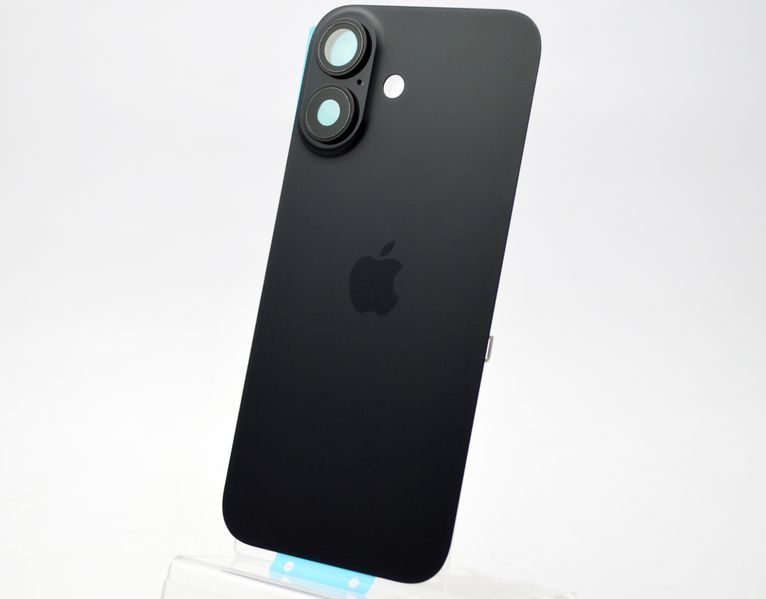 Задня кришка зі склом камери Apple iPhone 16 Black Original (Чорний) 67022 фото