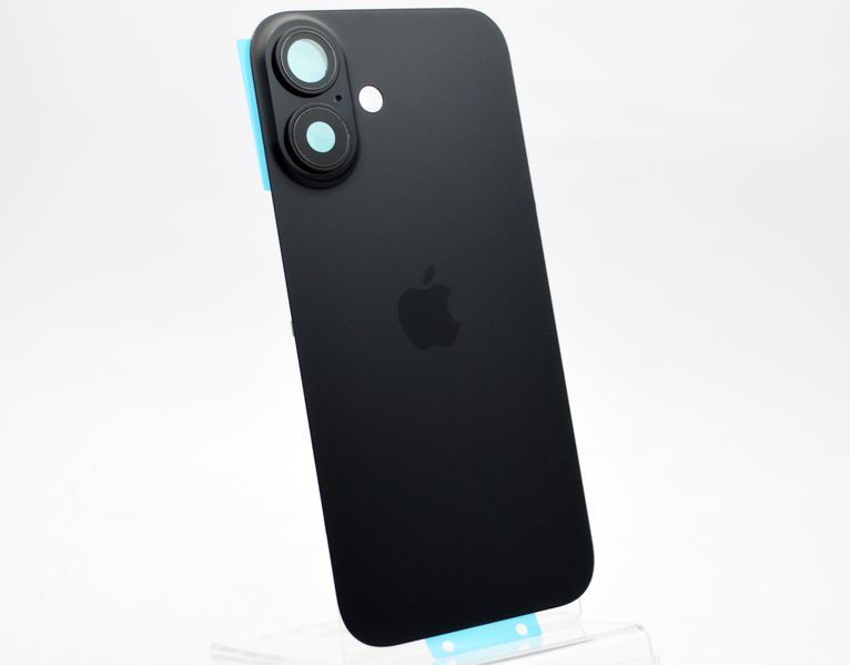 Задня кришка зі склом камери Apple iPhone 16 Black Original (Чорний) 67022 фото