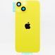 Задняя крышка со стеклом камеры Apple iPhone 14 Yellow Original 48640 фото 2