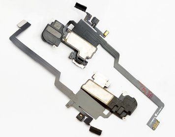 Динамік спікера Apple iPhone X в акустикбоксі + шлейф з датчиками та мікрофоном Original 80568 фото