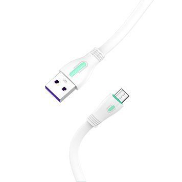 Кабель ANSTY Z-16-A Micro USB 3A 1M Білий 59076 фото