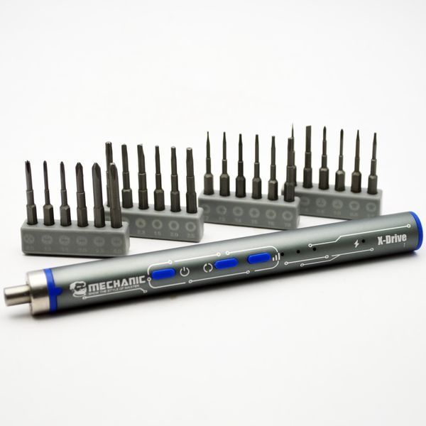 Електровикрутка Mechanic X-Drive 24-in-1 з набором біт (24шт) 61903 фото