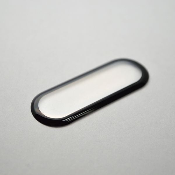Защитное керамическое стекло Super Glass для Xiaomi Mi Band 4 Black 79210 фото