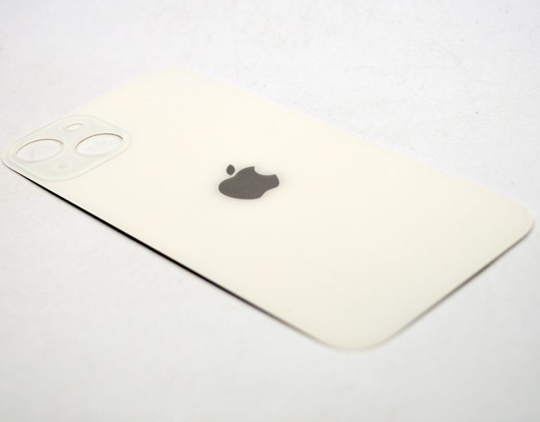 Задня кришка Apple iPhone 13 Starlight Original (з великим отвором під камеру) 80748 фото
