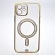 Чохол накладка з MagSafe Elegant Case для Apple iPhone 12 White 45092 фото