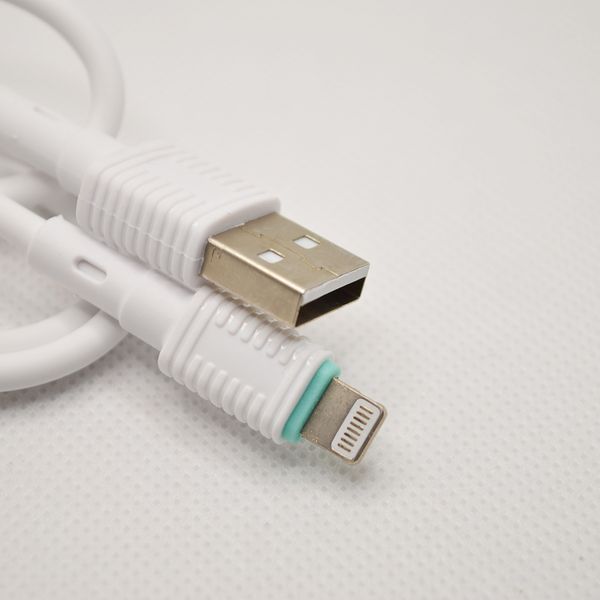 Кабель ANSTY Z-019-I Lightning QC 3.1A 1M White 59443 фото