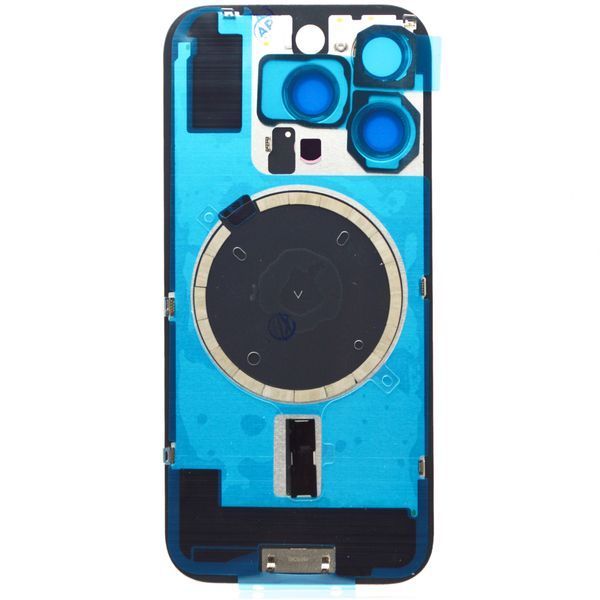 Задняя крышка со стеклом камеры и беспроводная зарядка iPhone 16 Pro Desert Titanium Service Original 84907 фото