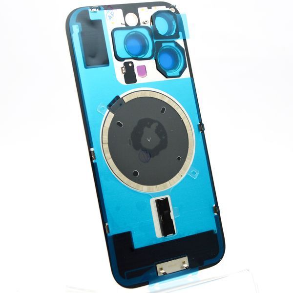 Задняя крышка со стеклом камеры и беспроводная зарядка iPhone 16 Pro Desert Titanium Service Original 84907 фото