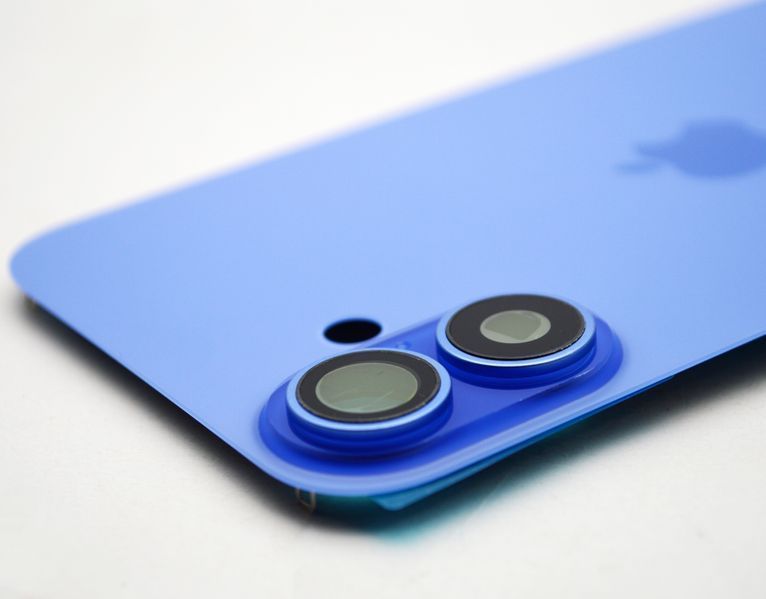 Задня кришка зі склом камери Apple iPhone 16 Plus Ultramarine Original (Ультрамарин) 51639 фото