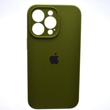 Силіконовий чохол накладка Silicon Case Full Camera для iPhone 13 Pro Pine Forest Green 43827 фото