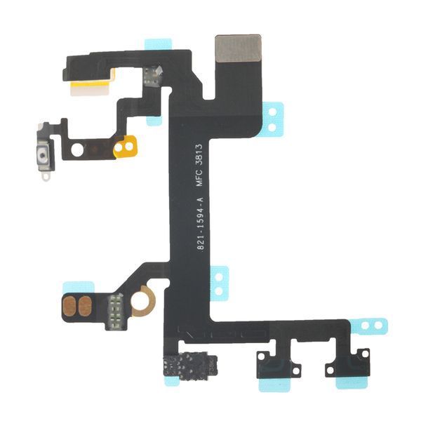 Шлейф Apple iPhone 5S з кнопкою on/off і мікрофоном Original Used 56700 фото