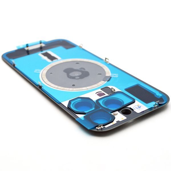 Задняя крышка со стеклом камеры и беспроводная зарядка iPhone 16 Pro Natural Titanium Service Original 32361 фото