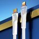 Кабель ANSTY S-053-PI Type-C to Lightning 27W 1M Nylon LED Білий 92096 фото 2