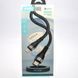 Кабель ANSTY S-023-PI Zinc Alloy Nylon Type-C to Lightning 5A 1M Green 27059 фото