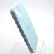 Силиконовый чехол накладка Silicon Case Full Camera для iPhone 15 Plus New Sky Blue 95733 фото 2