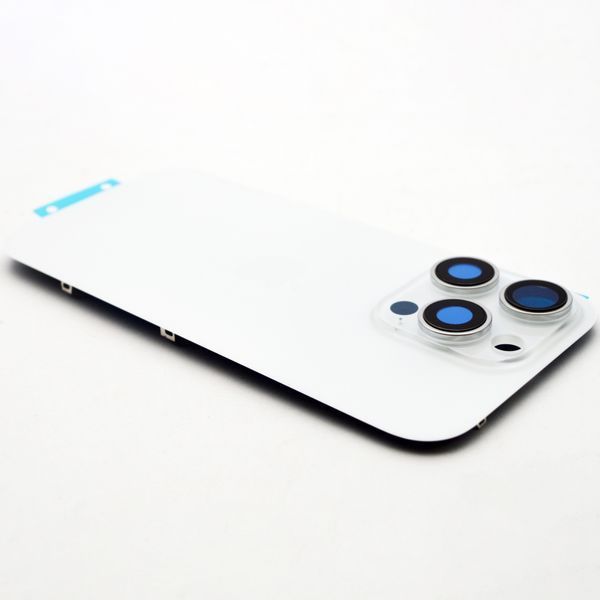 Задняя крышка со стеклом камеры и беспроводная зарядка iPhone 16 Pro White Titanium Service Original 59638 фото