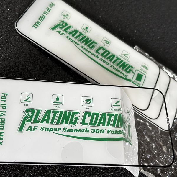Защитное стекло NSBL Plating Coating AF Glass для Apple iPhone 15 Pro Max 41896 фото
