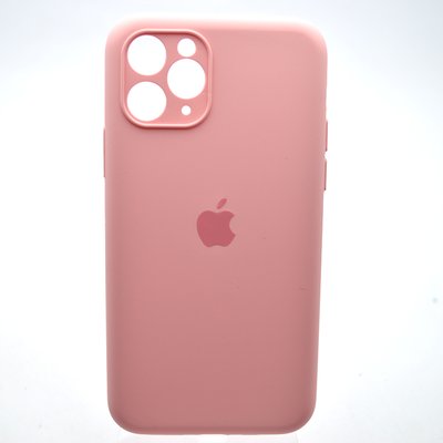 Силіконовий чохол накладка Silicon Case Full Camera для iPhone 11 Pro Rose Pink 46381 фото