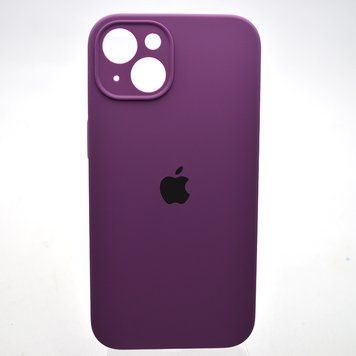 Силіконовий чохол накладка Silicon Case Full Camera для iPhone 13 Purple 28051 фото