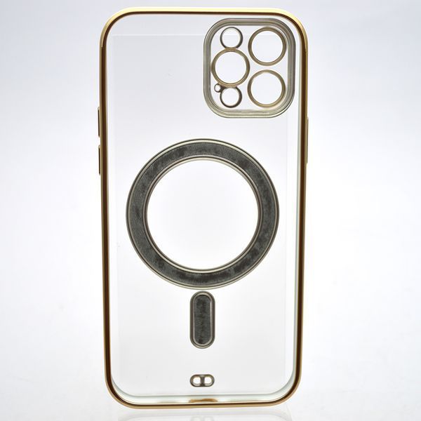 Чохол накладка з MagSafe Elegant Case для Apple iPhone 12 Pro White 32030 фото