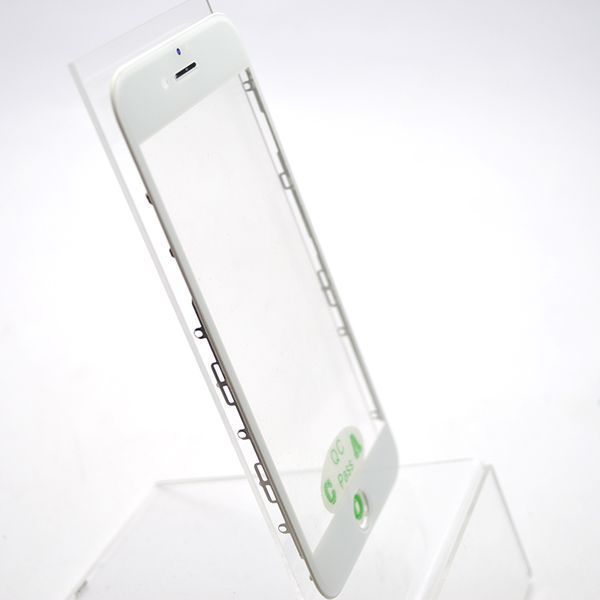 Стекло LCD Apple iPhone 8 с рамкой и OCA White Original 1:1 57507 фото