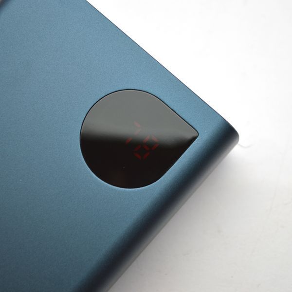 Зовнішній акумулятор Power Bank Baseus Adaman Metal 65W PD+QC 20000mAh Blue PPIMDA-D01 90274 фото