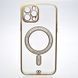 Чохол накладка з MagSafe Elegant Case для Apple iPhone 12 Pro White 32030 фото