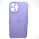 Силиконовый чехол накладка Silicon Case Full Camera для iPhone 12 Pro Max Lilac 72784 фото