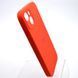Силиконовый чехол накладка Silicon Case Full Camera для iPhone 15 Plus Red 87525 фото 2