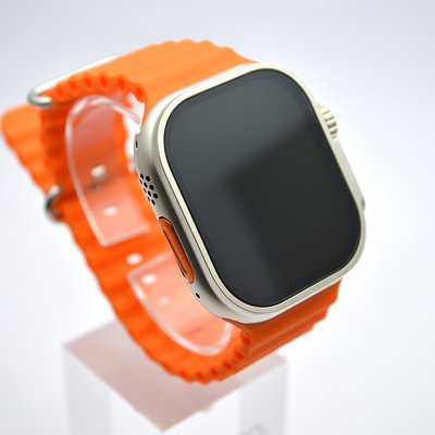 Смарт-годинник TryToo Infinity LG59 Ultra Pro 49 mm IPS Display Call Version Gold Orange Strap 56203 фото