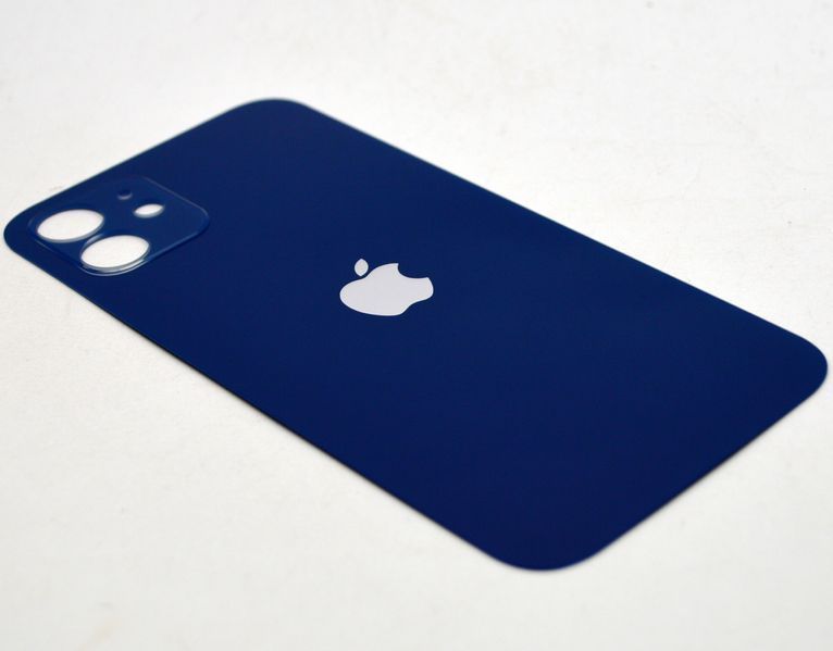 Задня кришка Apple iPhone 12 Blue Original (з великим отвором під камеру) 93346 фото