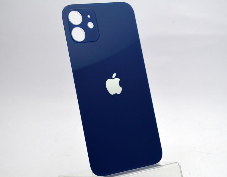 Задня кришка Apple iPhone 12 Blue Original (з великим отвором під камеру) 93346 фото